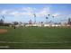 Well-maintained baseball field, ready for a game at 10731 W Mission Ln, Sun City, AZ 85351