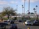 Community parking lot near a baseball field at 10731 W Mission Ln, Sun City, AZ 85351