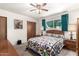 Bright bedroom with double bed and ample closet space at 1417 S Grand Dr, Apache Junction, AZ 85120