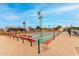 Shuffleboard court with benches for community recreation at 1417 S Grand Dr, Apache Junction, AZ 85120