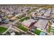 Aerial view showcasing the home's location in a new community at 19087 E Walnut Ct, Queen Creek, AZ 85142