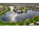 Community with lake, fountain, and walking paths at 19087 E Walnut Ct, Queen Creek, AZ 85142