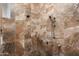 Large walk-in shower with tile surround and multiple shower heads at 24211 N 168Th Ln, Surprise, AZ 85387