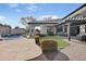 Stunning pool area with waterfall and flagstone patio at 2543 E Linda Ln, Gilbert, AZ 85234