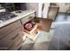 Well-organized kitchen with pull-out drawers and ample storage at 27453 W Wahalla Ln, Buckeye, AZ 85396