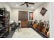 Music room with guitars, keyboard, and amp at 27453 W Wahalla Ln, Buckeye, AZ 85396