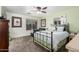 Spacious bedroom with a ceiling fan and neutral color palette at 2865 S Vegas --, Mesa, AZ 85212