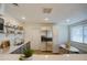 Updated kitchen features gray cabinets, white quartz countertops, and stainless steel appliances at 2937 E Osborn Rd, Phoenix, AZ 85016