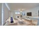 Living room with white couch and blue accents at 2937 E Osborn Rd, Phoenix, AZ 85016