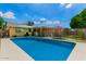Clean lines, refreshing swimming pool at 4016 W Myrtle Ave, Phoenix, AZ 85051