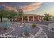 Landscaped backyard with desert plants and a relaxing atmosphere at 44710 N 18Th St, New River, AZ 85087