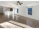 Spacious living area with tile floors and kitchen views at 6038 S Connie Ln, Gilbert, AZ 85298