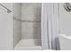 Simple bathroom with a shower/tub combo at 6808 E Loma Land Dr, Scottsdale, AZ 85257