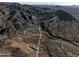 Aerial view of a vacant lot in a desert landscape at 7436 E Continental Mountain Dr, Cave Creek, AZ 85331