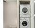 Stackable washer and dryer in a convenient laundry closet at 7905 W Thunderbird Rd # 309, Peoria, AZ 85381