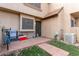 Private patio with brick pavers, adjacent to the entrance at 7905 W Thunderbird Rd # 309, Peoria, AZ 85381