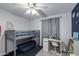 bedroom with bunk bed and space theme at 8219 N 3Rd Ave, Phoenix, AZ 85021