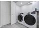 Laundry room with washer and dryer, and additional storage space at 8219 N 3Rd Ave, Phoenix, AZ 85021