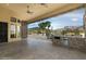 Extended covered patio with mountain views at 10630 E Cactus View Cir, Gold Canyon, AZ 85118