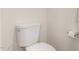 Bathroom with toilet and roll of toilet paper at 11047 E Tupelo Ave, Mesa, AZ 85212