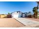 New construction home with a two-car garage and fenced backyard at 1217 S Desert View Pl, Apache Junction, AZ 85120