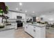 Modern kitchen island with granite countertop and stainless steel appliances at 1217 S Desert View Pl, Apache Junction, AZ 85120