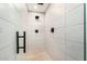 Large walk-in shower with double shower heads and modern tile at 1217 S Desert View Pl, Apache Junction, AZ 85120