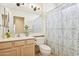 Clean bathroom with toilet and shower/tub combo at 14203 W Rico Dr, Sun City West, AZ 85375