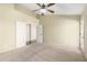 Bedroom with carpeting and double door closet at 16146 E Gleneagle Dr, Fountain Hills, AZ 85268