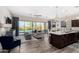 Modern kitchen with a large island and white countertops at 1820 N Bernard --, Mesa, AZ 85207