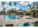 Inviting pool area with spa and lounge chairs at 18416 N Cave Creek Rd # 3044, Phoenix, AZ 85032