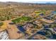 Aerial view of the property highlighting its location within the golf course community at 19115 E Tonto Verde Dr, Rio Verde, AZ 85263