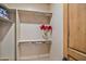 Well-lit closet with double hanging rods and shelving at 19115 E Tonto Verde Dr, Rio Verde, AZ 85263