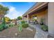 Relaxing patio area with desert landscaping at 19115 E Tonto Verde Dr, Rio Verde, AZ 85263