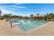 Community pool with lounge chairs at 19538 N Crestview Ln, Maricopa, AZ 85138