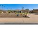 Single-story home with a landscaped front yard and driveway at 2011 E La Jolla Dr, Tempe, AZ 85282