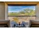 Private balcony offering stunning golf course views at 21320 N 56Th St # 2043, Phoenix, AZ 85054