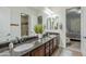 Bathroom with double sinks and granite countertops at 24435 S 195Th St, Queen Creek, AZ 85142