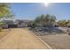 Curved driveway leading to a home with gate at 24435 S 195Th St, Queen Creek, AZ 85142