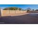 Large backyard with gravel and block wall at 2513 N 90Th Ln, Phoenix, AZ 85037