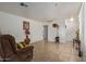 Bright living room with tile floors and views into other rooms at 2738 N 40Th Dr, Phoenix, AZ 85009