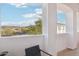 Balcony view showcasing distant mountain range and natural landscape at 2950 W Louise Dr # 203, Phoenix, AZ 85027