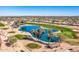 Luxury community with a scenic golf course and lake at 3199 N 159Th Dr, Goodyear, AZ 85395