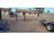 Backyard with chain link fence and trailer at 4854 W Berkeley Rd, Phoenix, AZ 85035