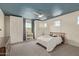 Spacious bedroom with a star ceiling, large closet, and plenty of natural light at 5629 S Veneto --, Mesa, AZ 85212