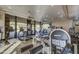 Fitness center featuring treadmills, weight machines, and ample space at 7462 E Visao Dr, Scottsdale, AZ 85266