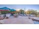 Large pool with spacious patio and lounge chairs at 7462 E Visao Dr, Scottsdale, AZ 85266