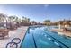 Resort-style pool with lap lanes and comfortable lounge chairs at 7462 E Visao Dr, Scottsdale, AZ 85266