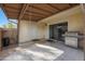 Covered patio with tile flooring and grill at 8225 N 34Th Dr, Phoenix, AZ 85051