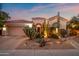 Stunning desert landscaping surrounds this beautiful home at 8260 E Mohawk Ln, Scottsdale, AZ 85255